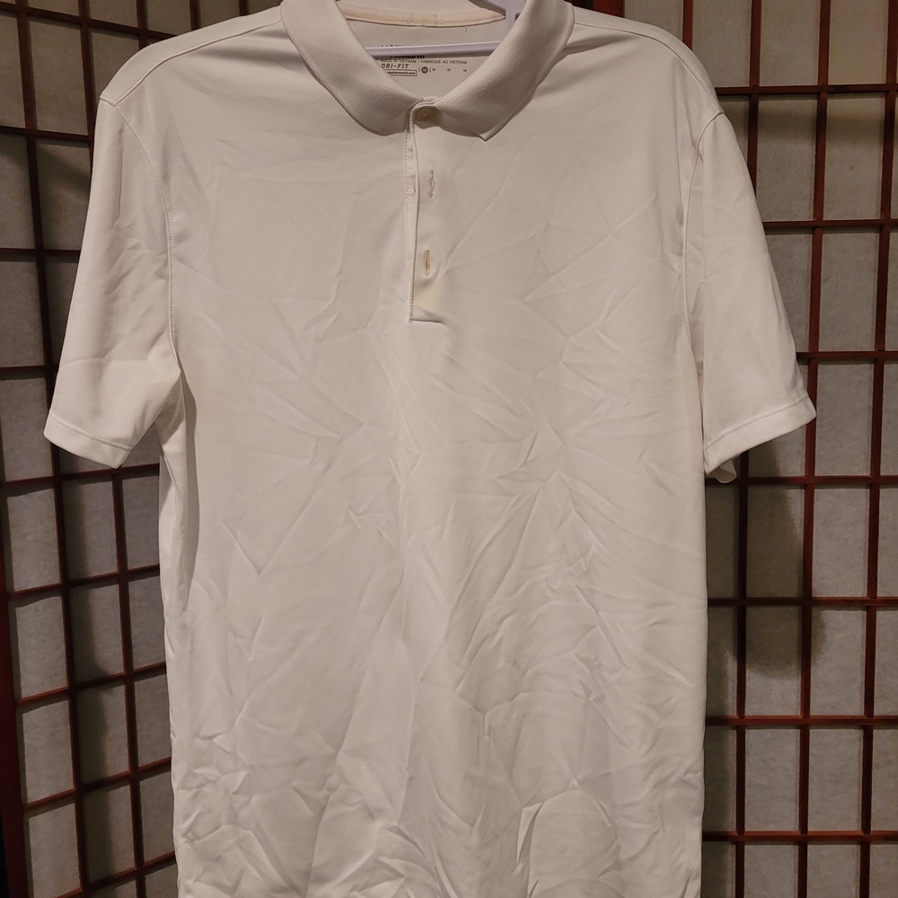 Nike White Polo Shirt